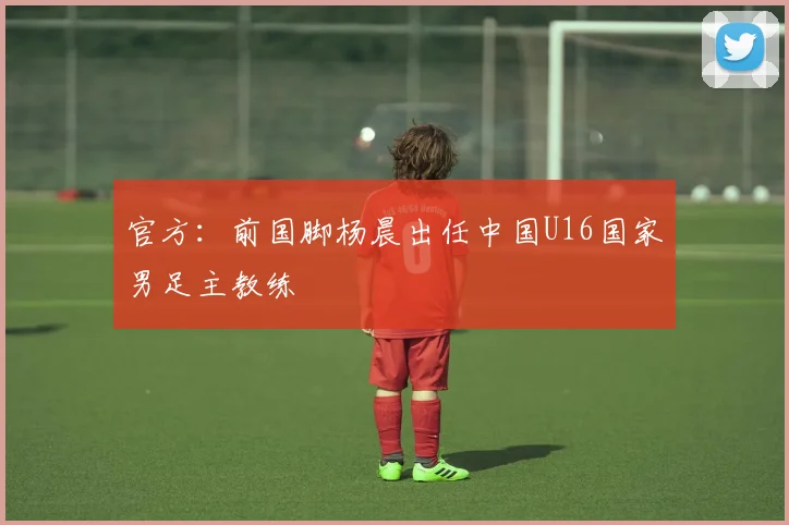 官方：前国脚杨晨出任中国U16国家男足主教练